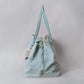 Classic Flow Vegan Leather Tote - Mint Green
