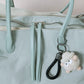 Classic Flow Vegan Leather Tote - Mint Green
