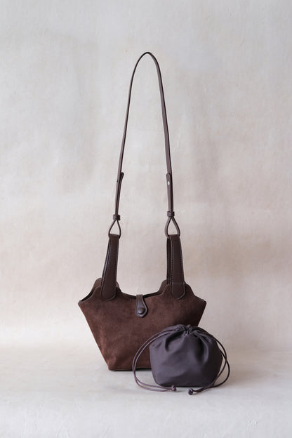 Époque Bucket Bag - Coffee