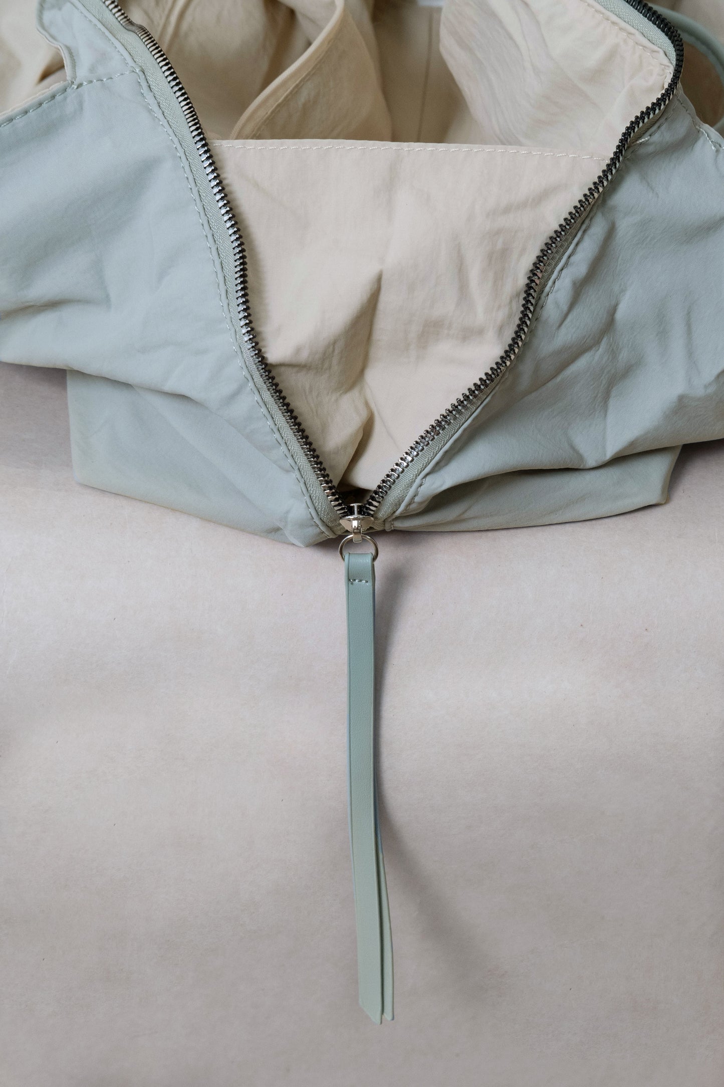 Classic Flow Vegan Leather Tote - Mint Green