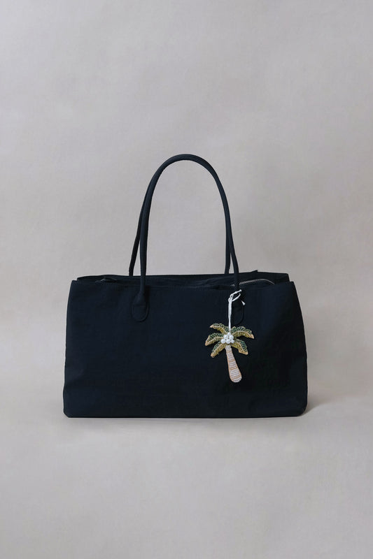 Classic Flow Nylon Tote - Classic Black