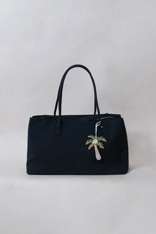 Classic Flow Nylon Tote - Classic Black