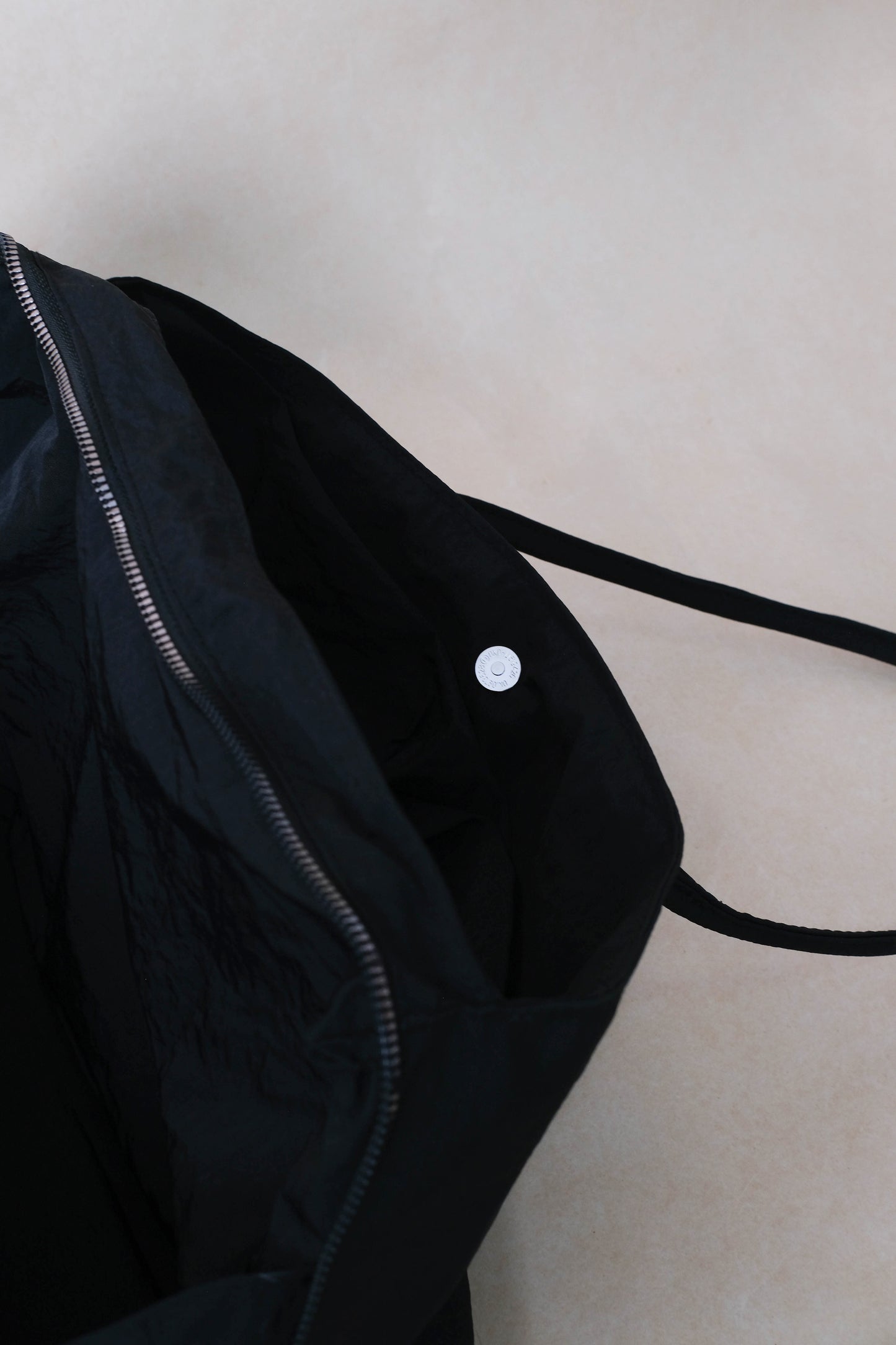 Classic Flow Nylon Tote - Classic Black