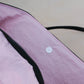Classic Flow Nylon Tote - Black Pink (With Charm)