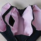 Classic Flow Nylon Tote - Black Pink (With Charm)