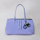 Classic Flow Vegan Leather Tote - Purple Grey