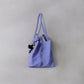 Classic Flow Vegan Leather Tote - Purple Grey