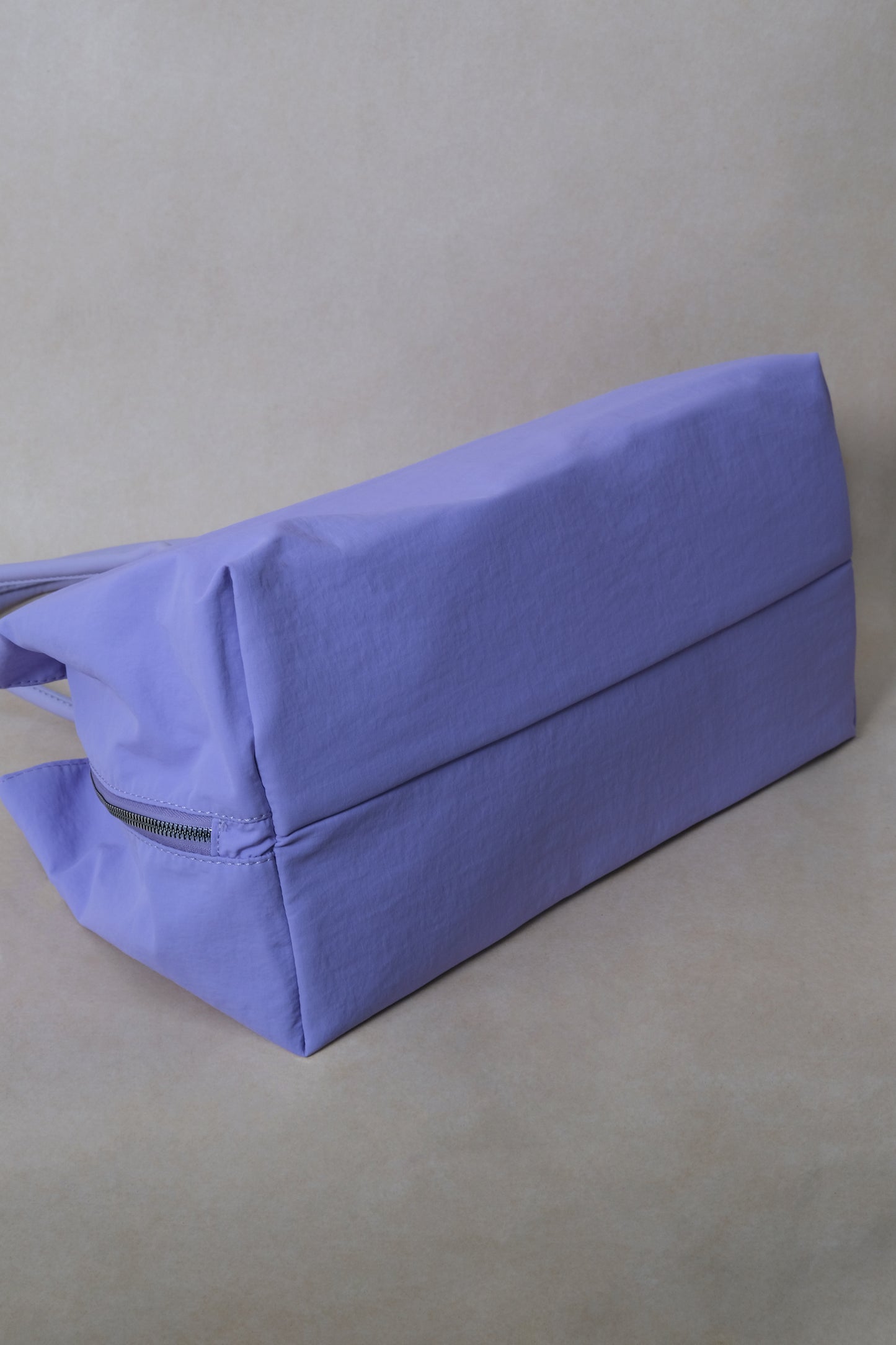 Classic Flow Vegan Leather Tote - Purple Grey