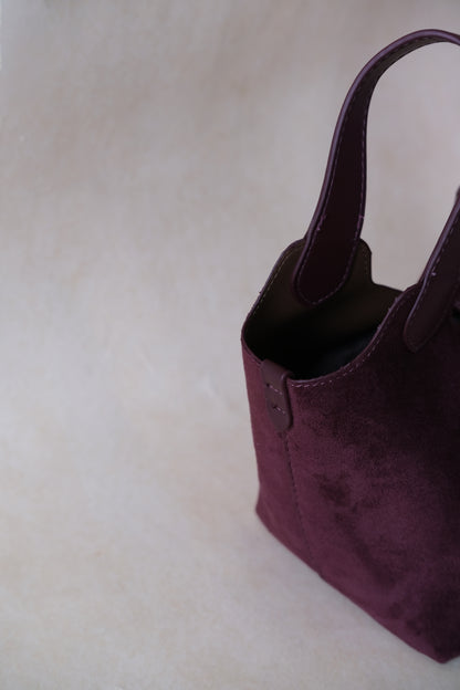Époque Bucket Bag - Reddish Purple