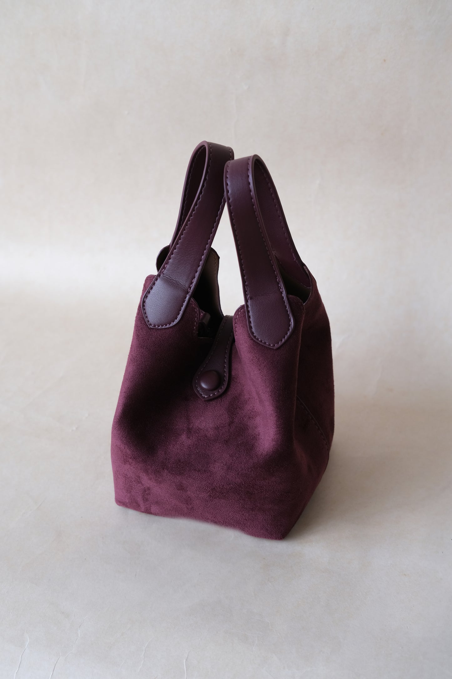 Époque Bucket Bag - Reddish Purple