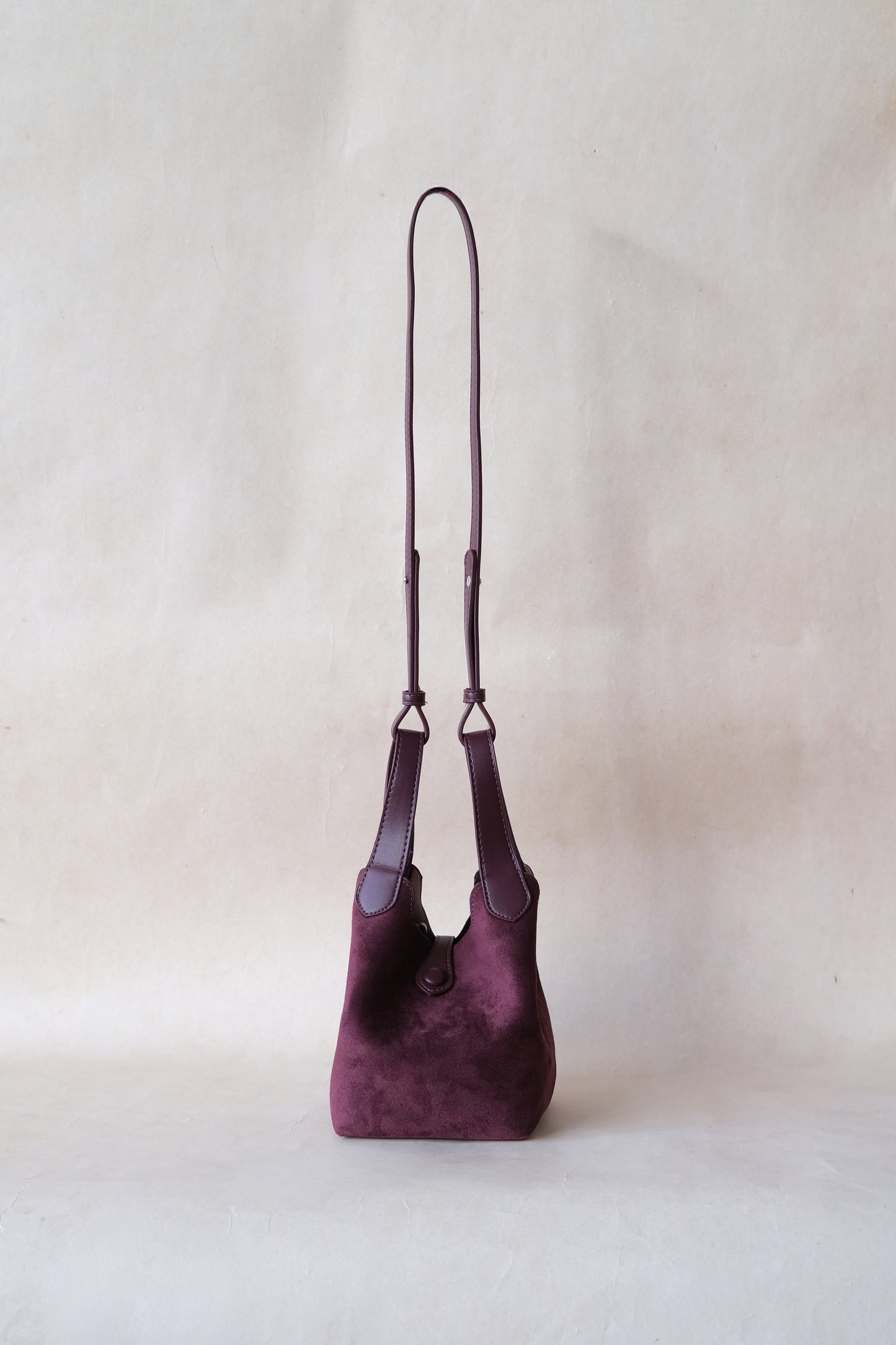 Époque Bucket Bag - Reddish Purple