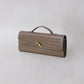 Artisan Crafted Flap Bag - Walnut Brown