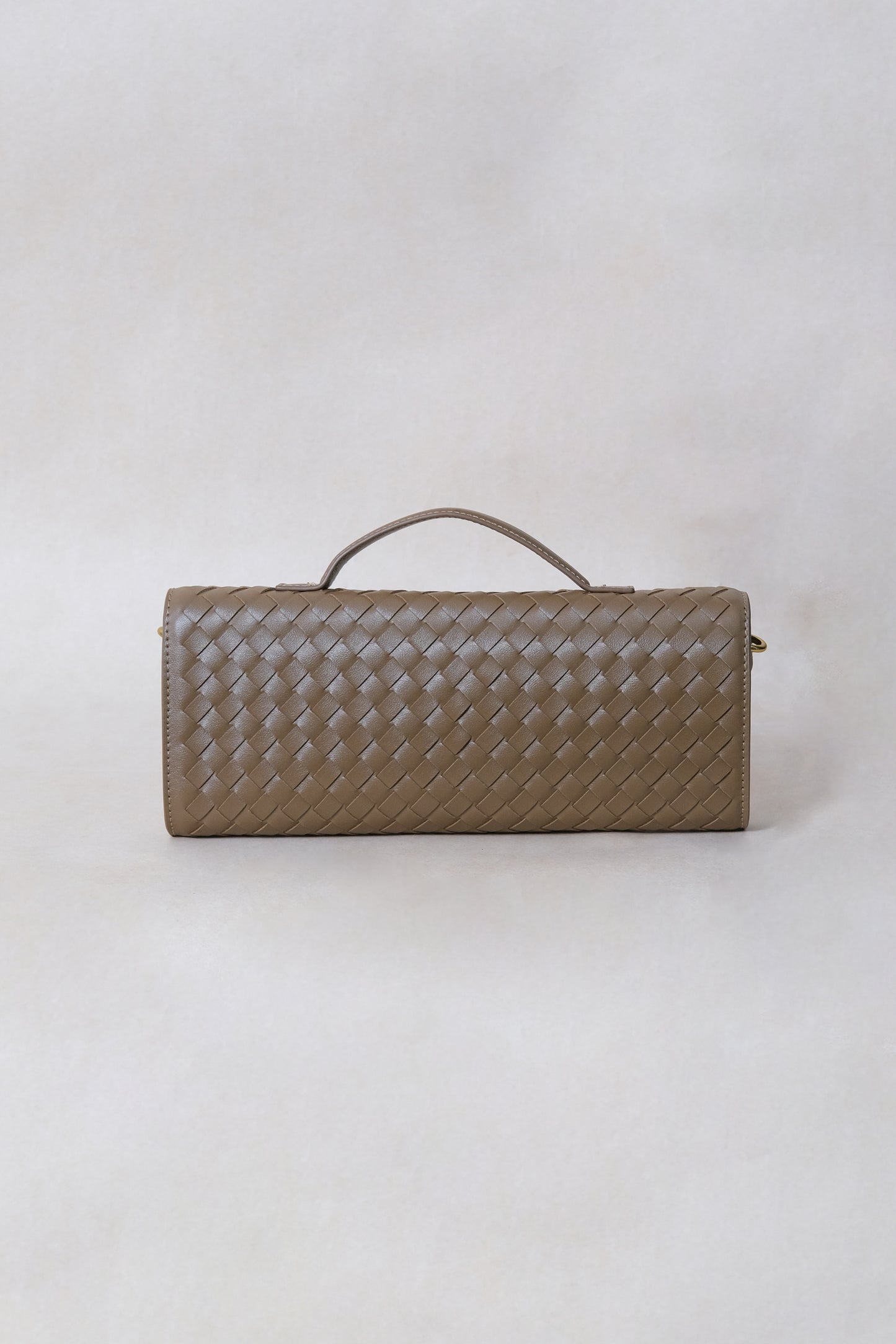 Artisan Crafted Flap Bag - Walnut Brown