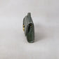 Artisan Crafted Flap Bag - Shinny Olive Green