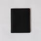 Voyage Luxe Genuine Leather Passport Sleeve In Classic Black