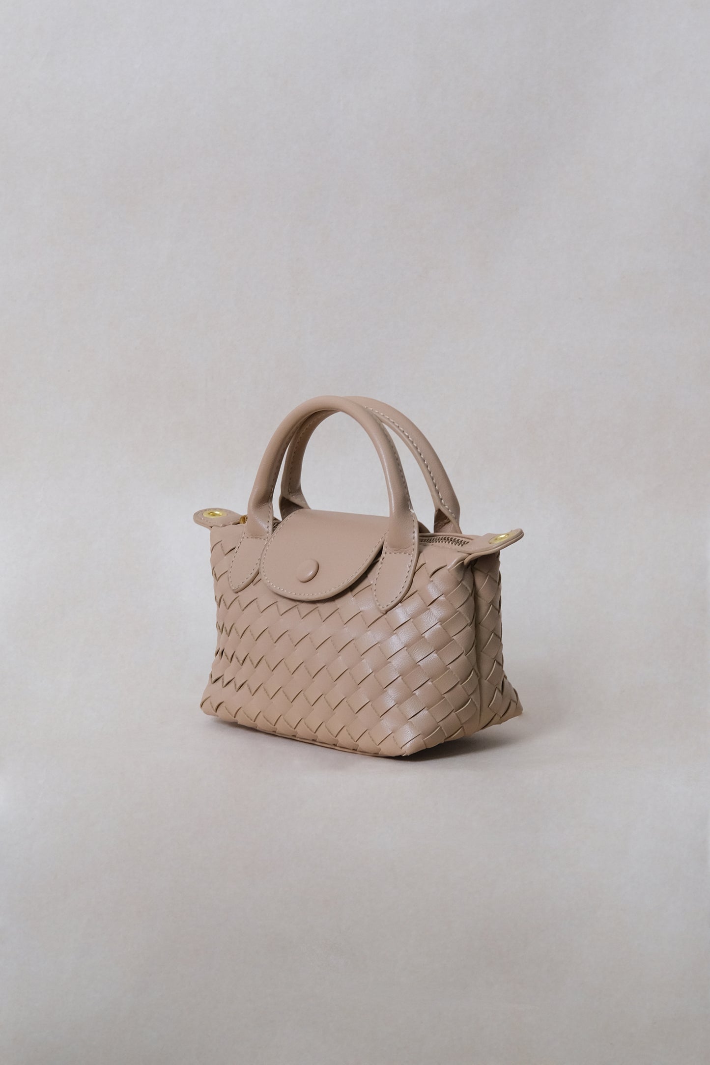 Artisan Véra Mini Carry Bag - Almond