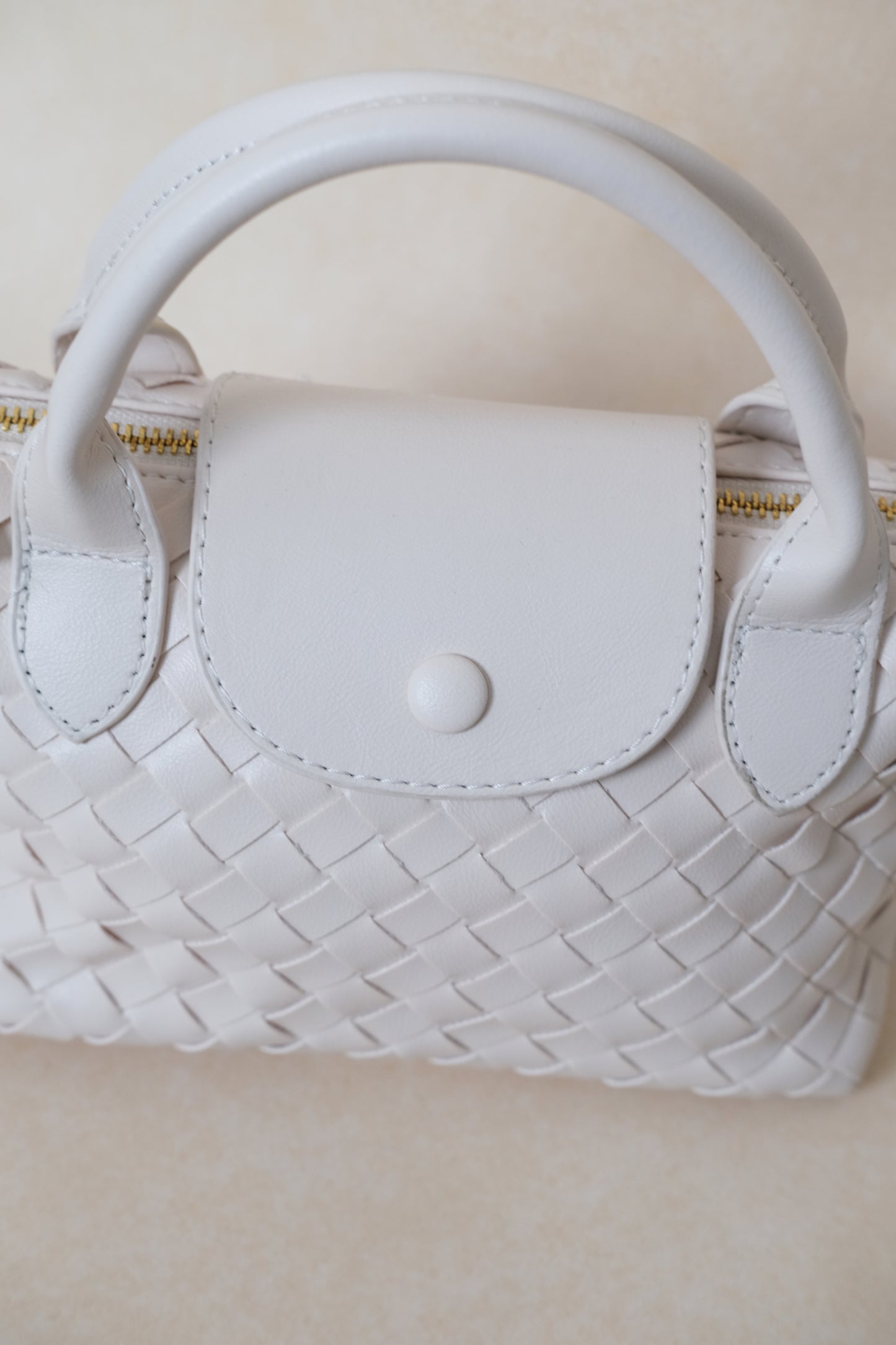 Artisan Véra Mini Carry Bag - Cream White