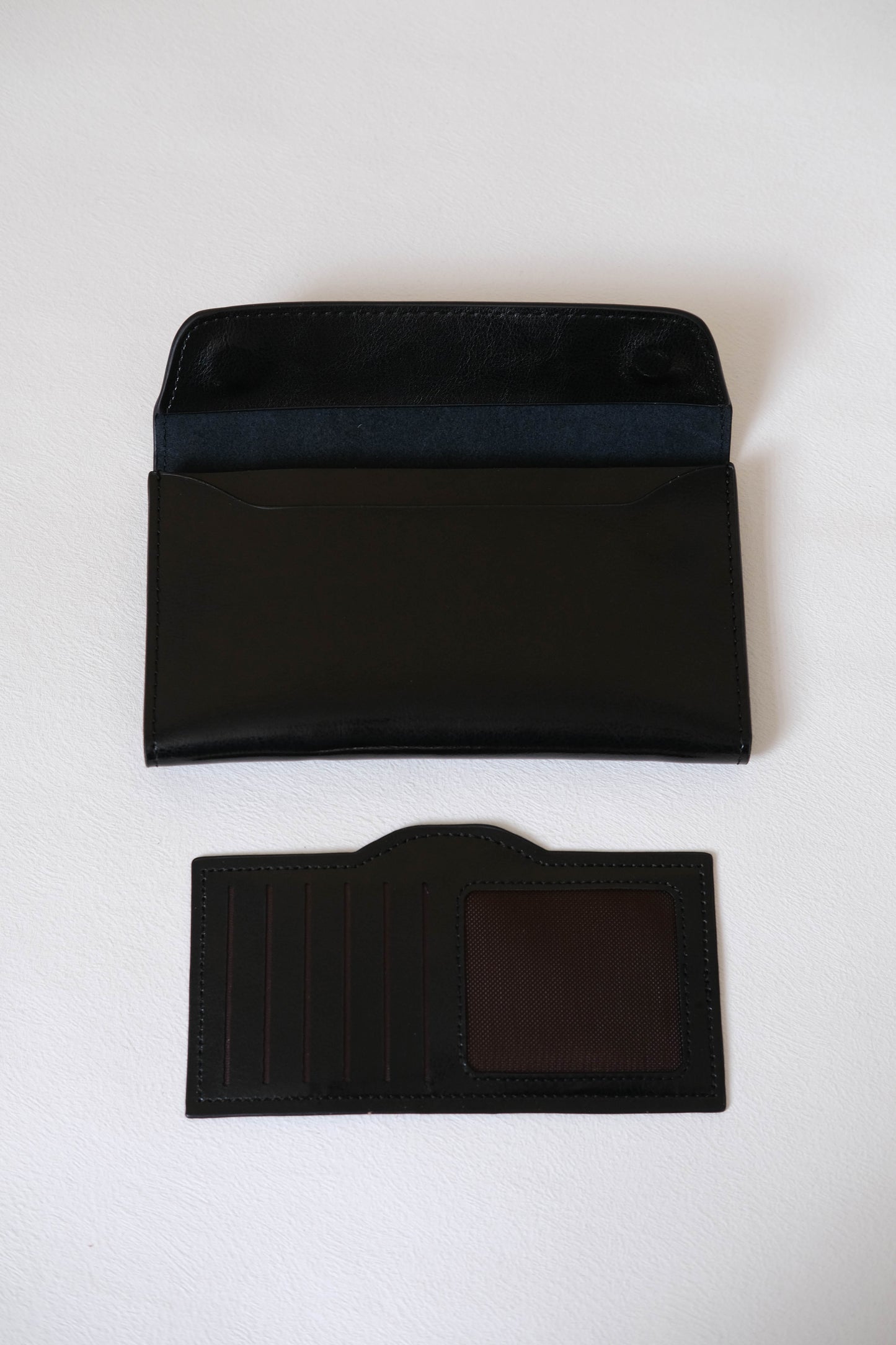 Parisian Luxe Wallet In Classic Black