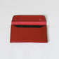 Parisian Luxe Wallet In Wine Red