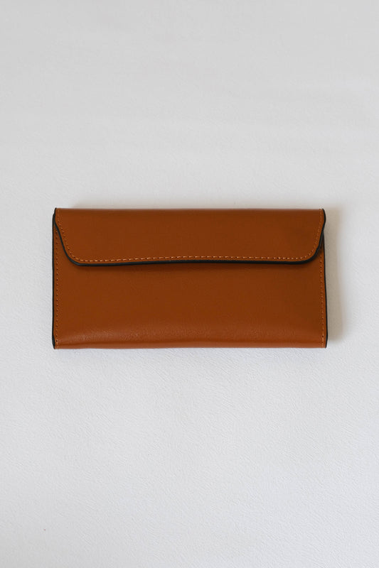 Parisian Luxe Wallet In Brown