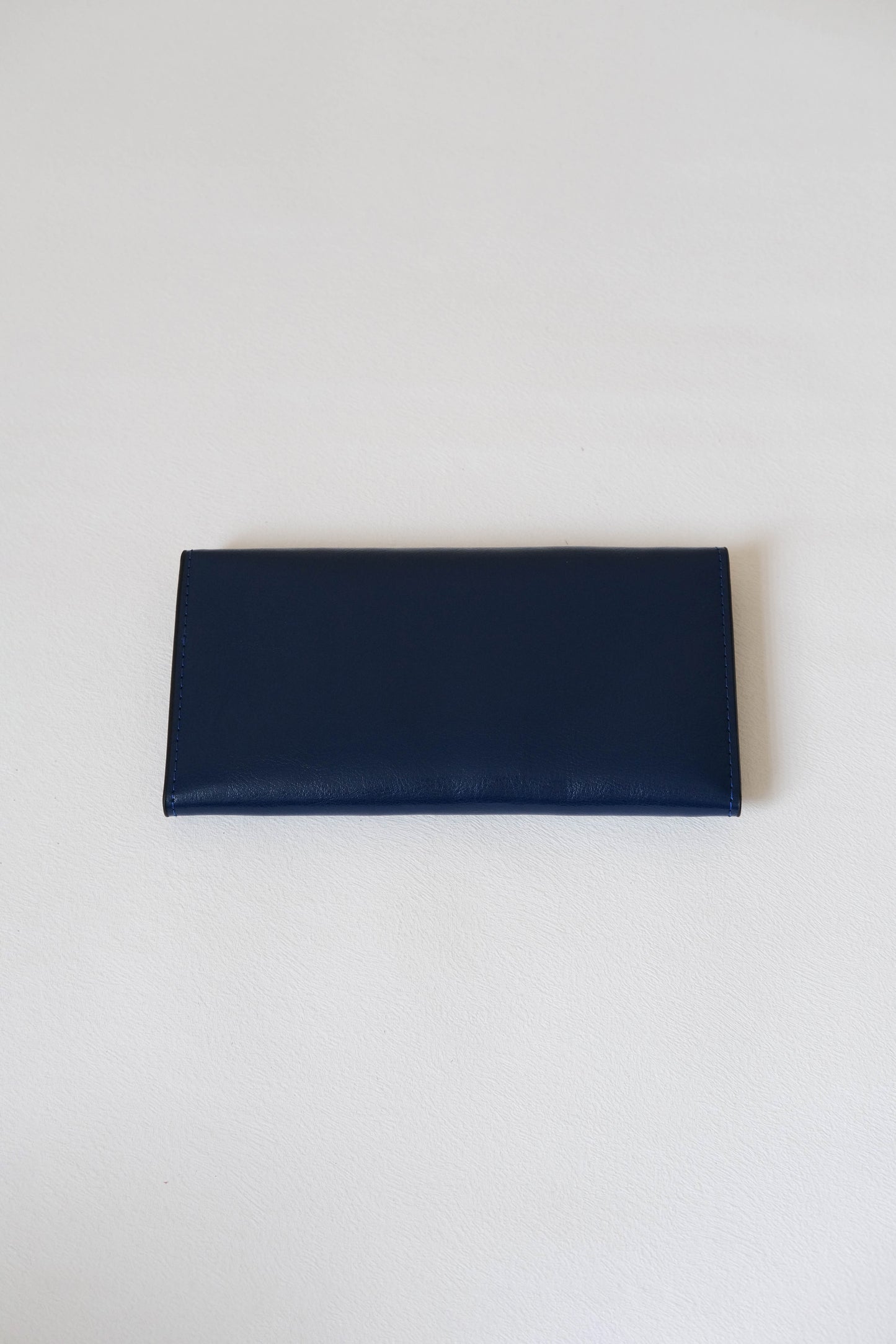 Parisian Luxe Wallet In Dark Blue