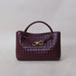 Artisan Grace Tote - Shinny Wine Red