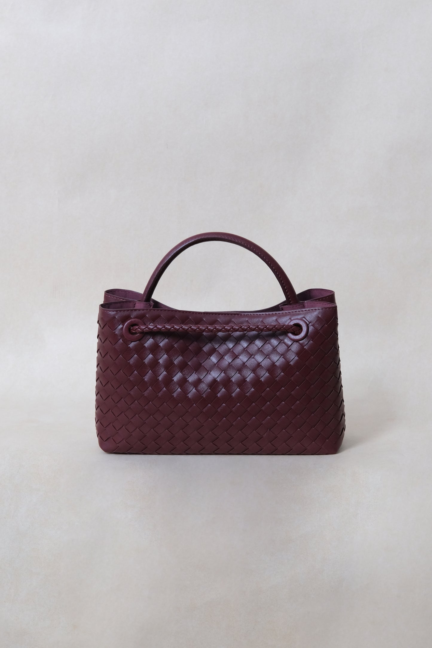 Artisan Grace Tote - Shinny Wine Red