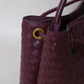Artisan Grace Tote - Shinny Wine Red