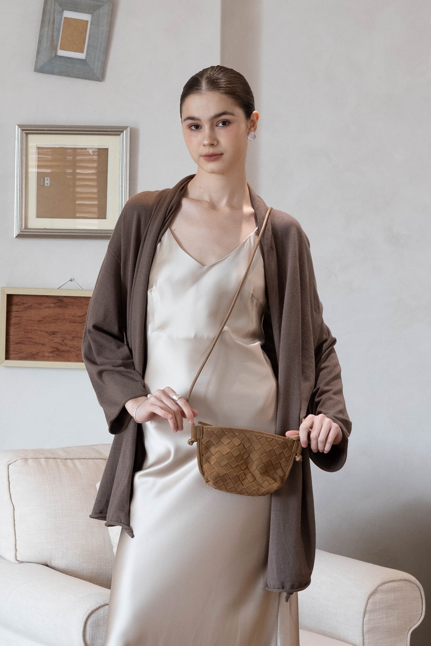 Mini Artisan Satchel - Chestnut