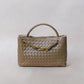 Artisan Grace Tote - Shinny Khaki
