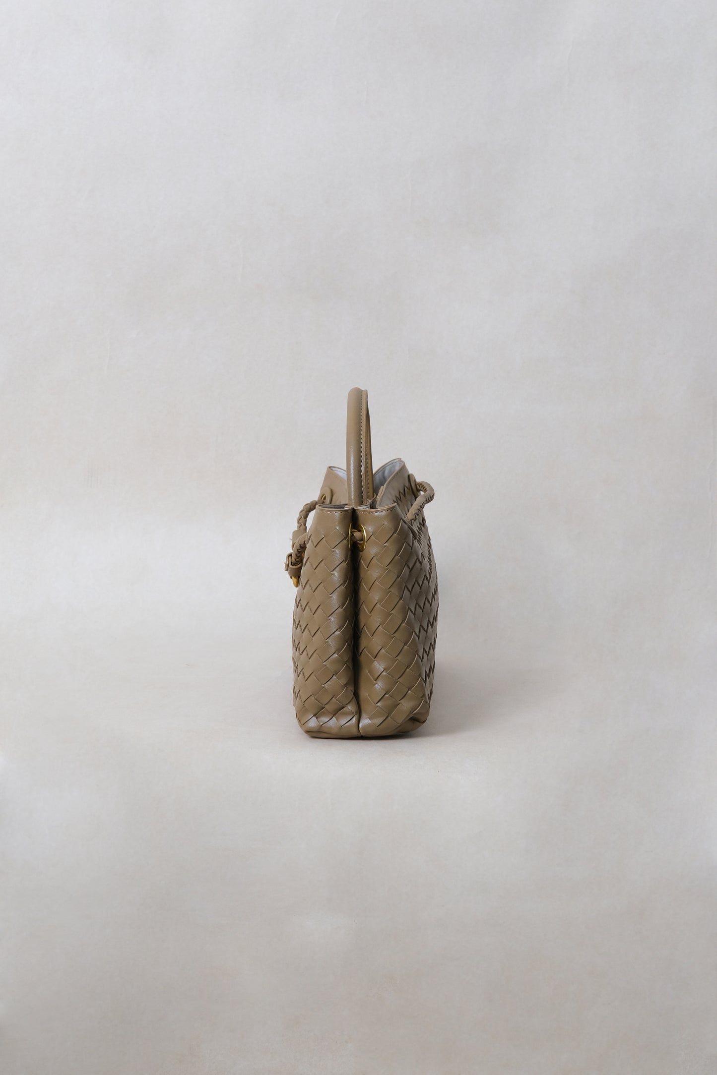 Artisan Grace Tote - Shinny Khaki