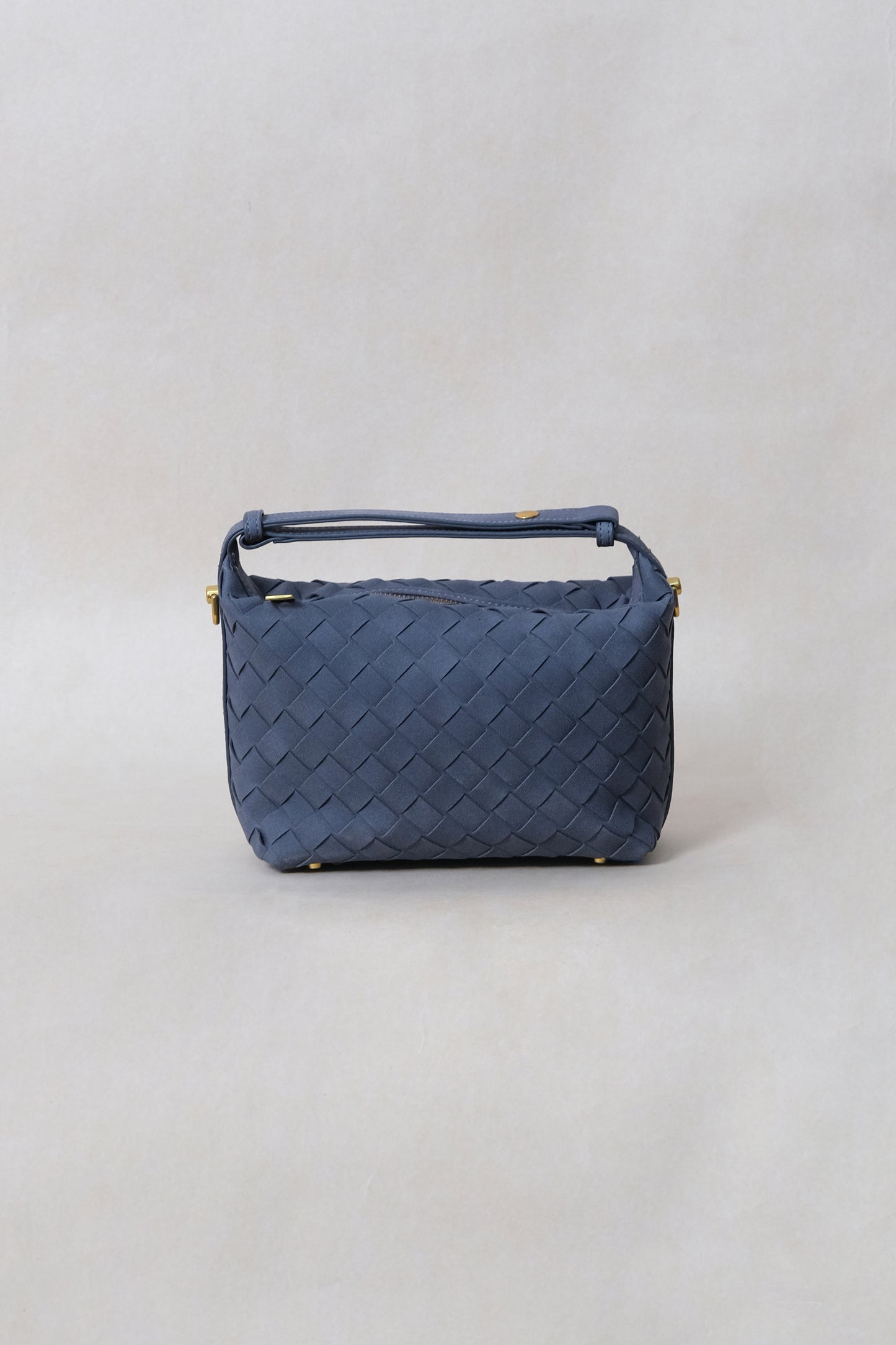 Artisan Velour Bag - Warm Grey (Small)