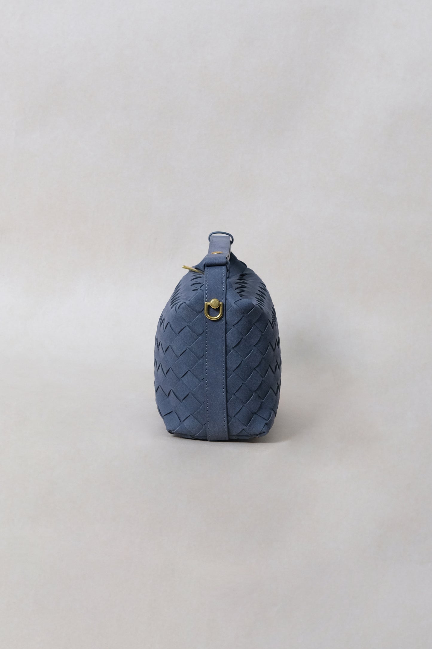 Artisan Velour Bag - Warm Grey (Small)