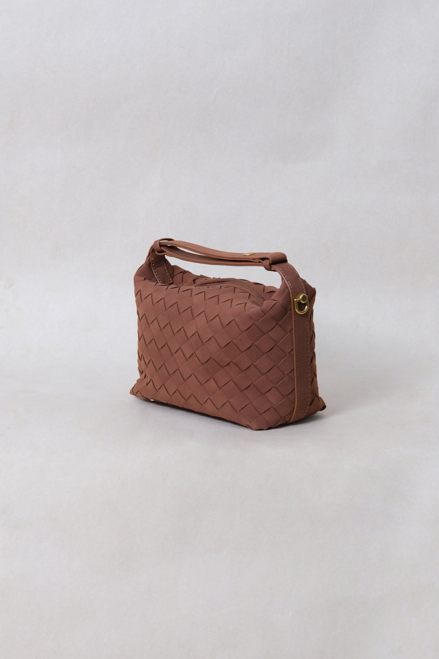 Artisan Velour Bag - Chestnut (Small)