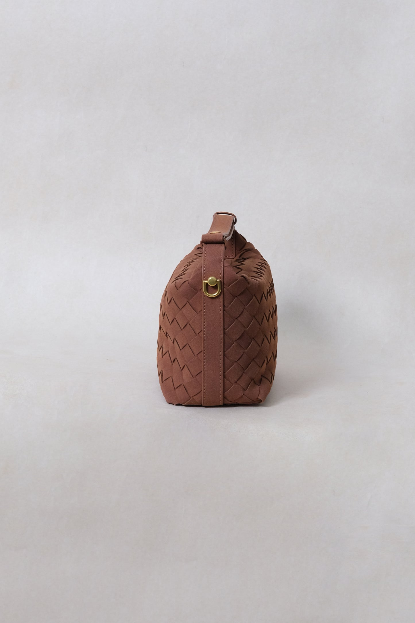 Artisan Velour Bag - Chestnut (Small)