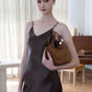 Elegance Long Dress - Coffee
