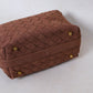 Artisan Velour Bag - Chestnut (Small)