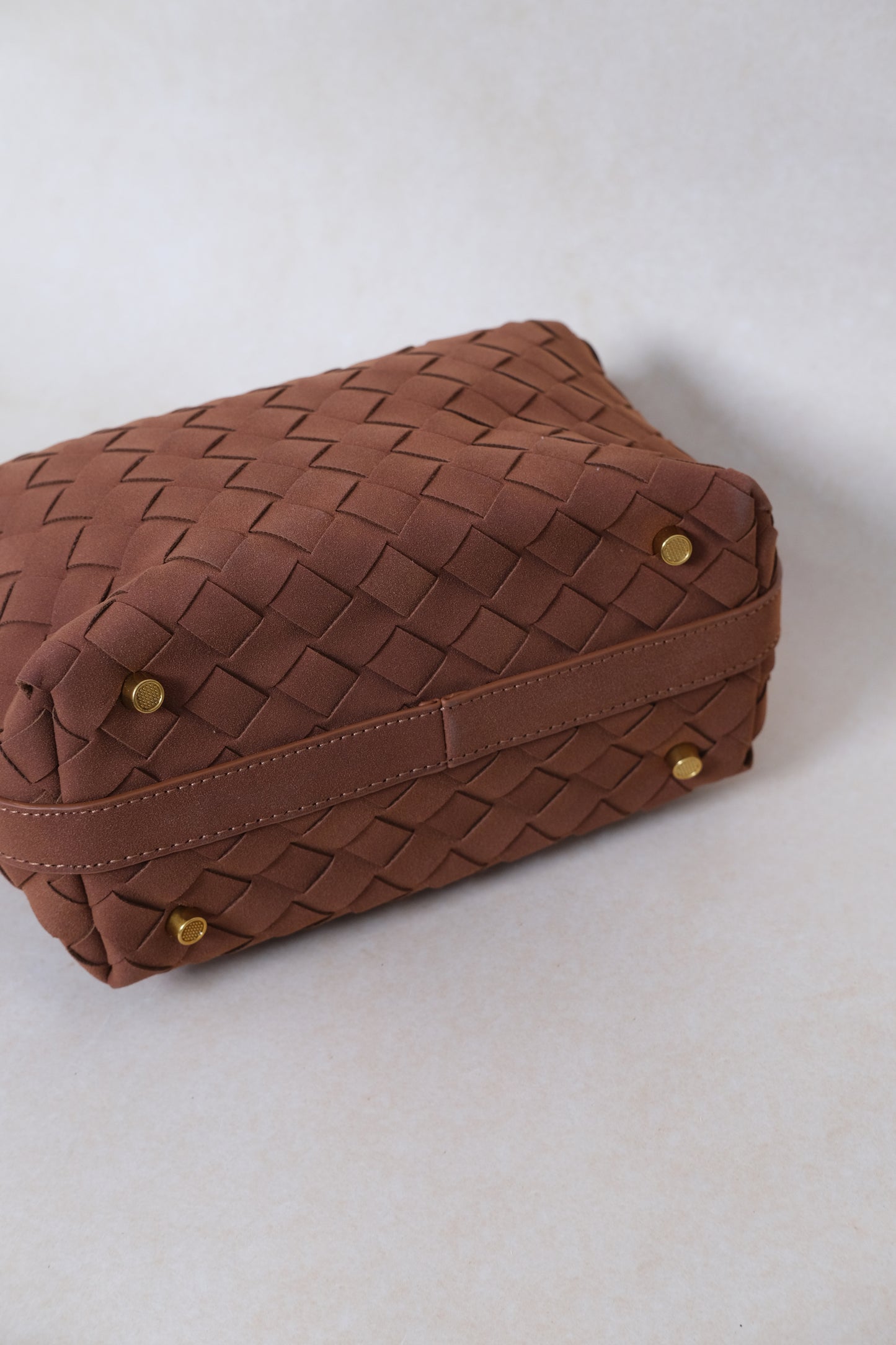Artisan Velour Bag - Chestnut (Small)