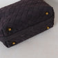 Artisan Velour Bag - Dark Chocolate (Small)