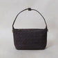 Artisan Velour Bag - Dark Chocolate (Small)
