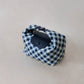 Artisan Aurelia Crescent Bag - Blue & White Gingham