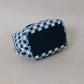 Artisan Aurelia Crescent Bag - Blue & White Gingham