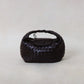 Artisan Aurelia Crescent Bag - Black Currant