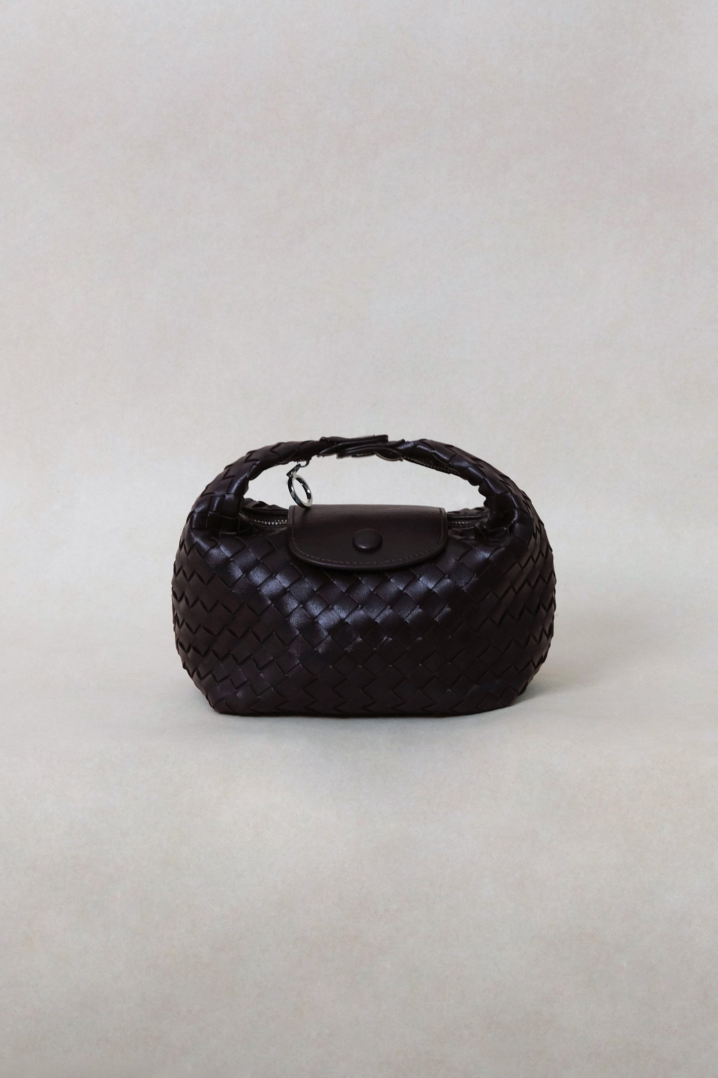 Artisan Aurelia Crescent Bag - Black Currant