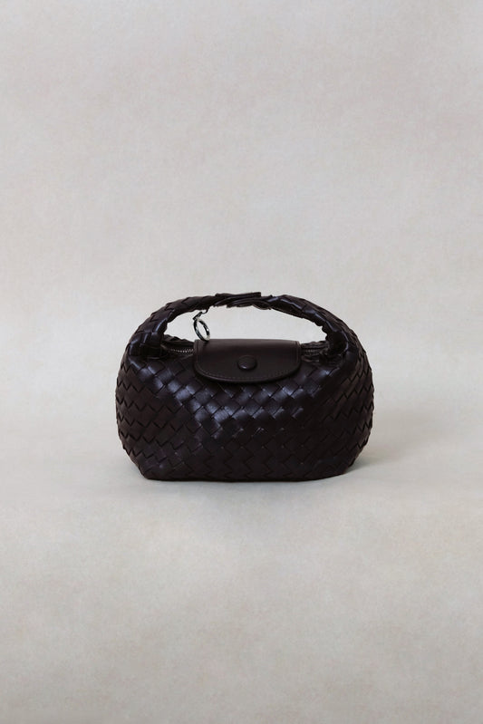 Artisan Aurelia Crescent Bag - Black Currant