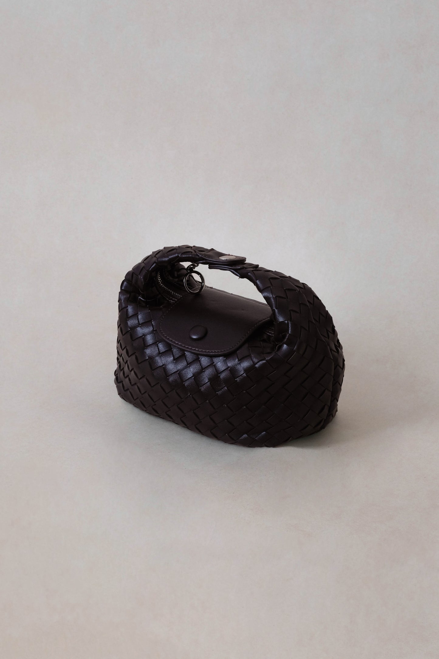 Artisan Aurelia Crescent Bag - Black Currant