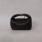Artisan Aurelia Crescent Bag - Black Currant