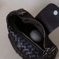 Artisan Aurelia Crescent Bag - Black Currant