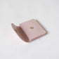 Coin Card Holder In Light Pink