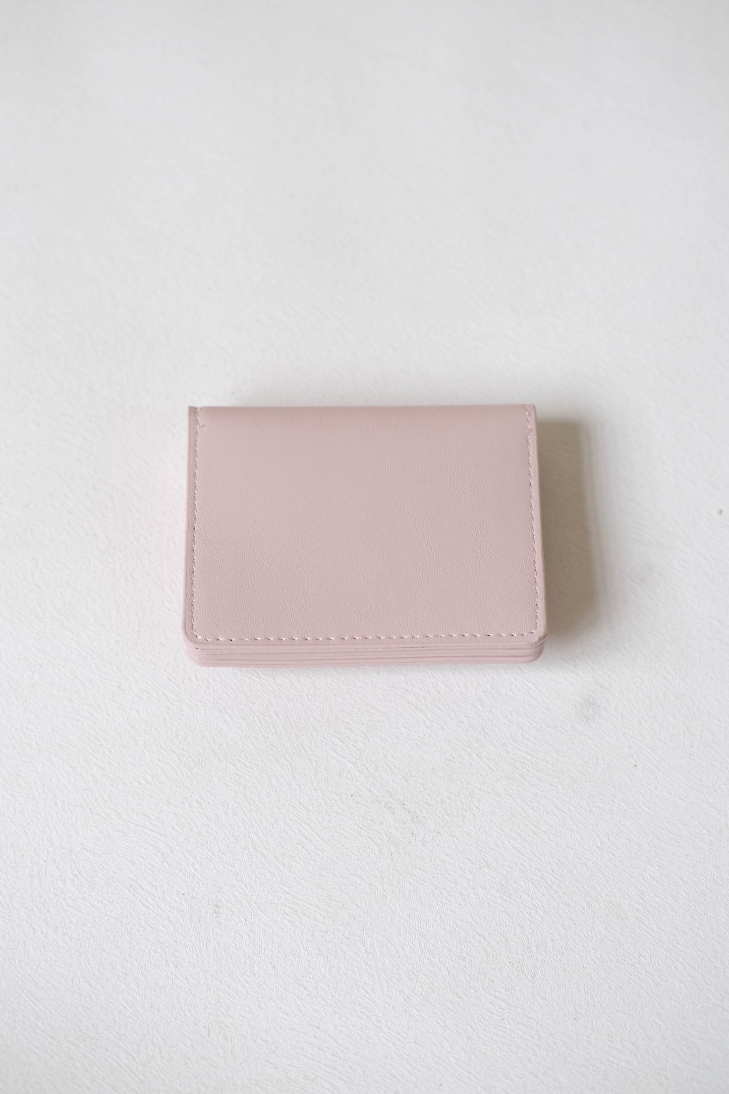 Coin Card Holder In Light Pink